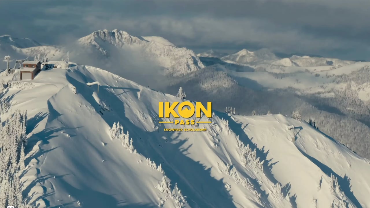 Ikon Pass and SheJumps Snowpack Scholarship film